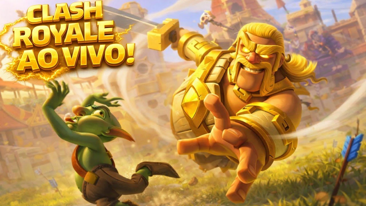 BÁRBAROS HEROIS?? 🔴 LIVE ON 🔴 - CLASH ROYALE #clashroyale #aovivo