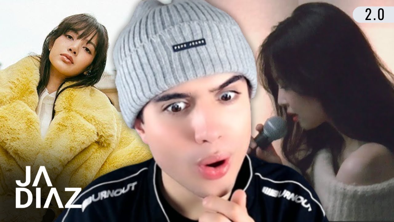 LISA My Only Wish & JENNIE Snowman Cover REACTION