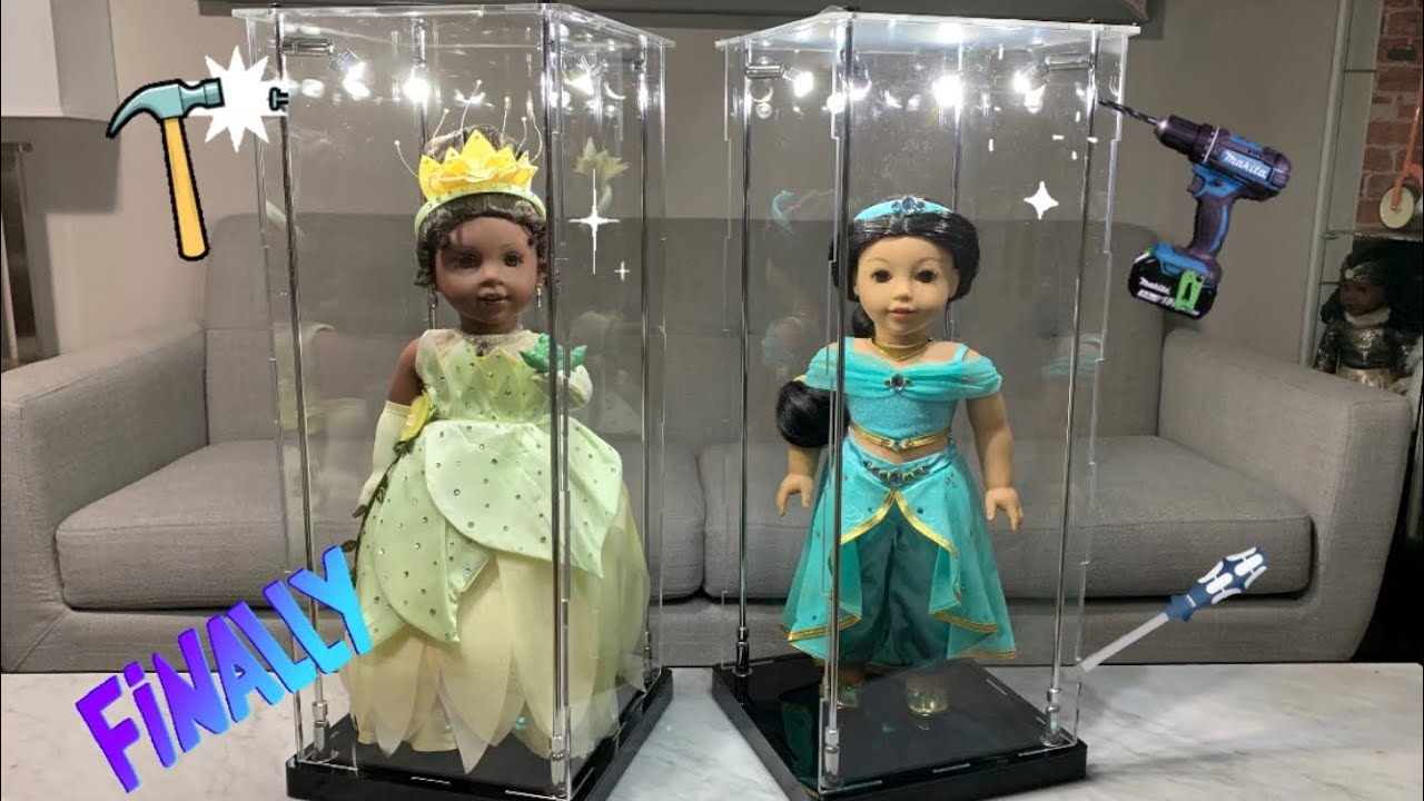 Assembling an American Girl Doll Display Case, Part 2: Success!