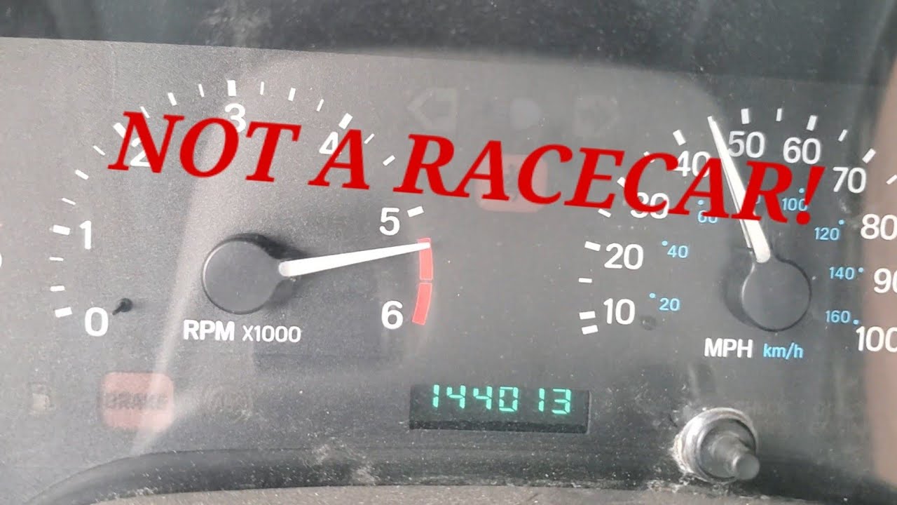 Jeep Wrangler TJ 2.5 4-Cylinder Top Speed Run