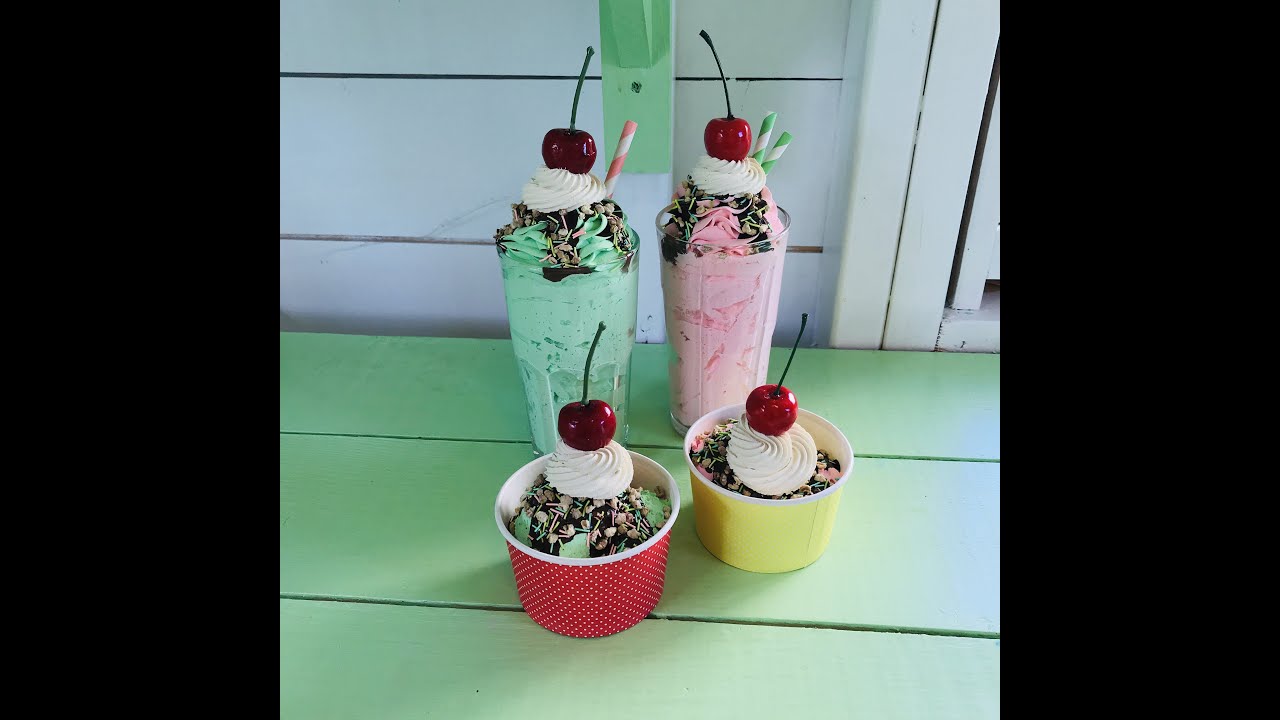 Fake Sundae and Parfait DIY