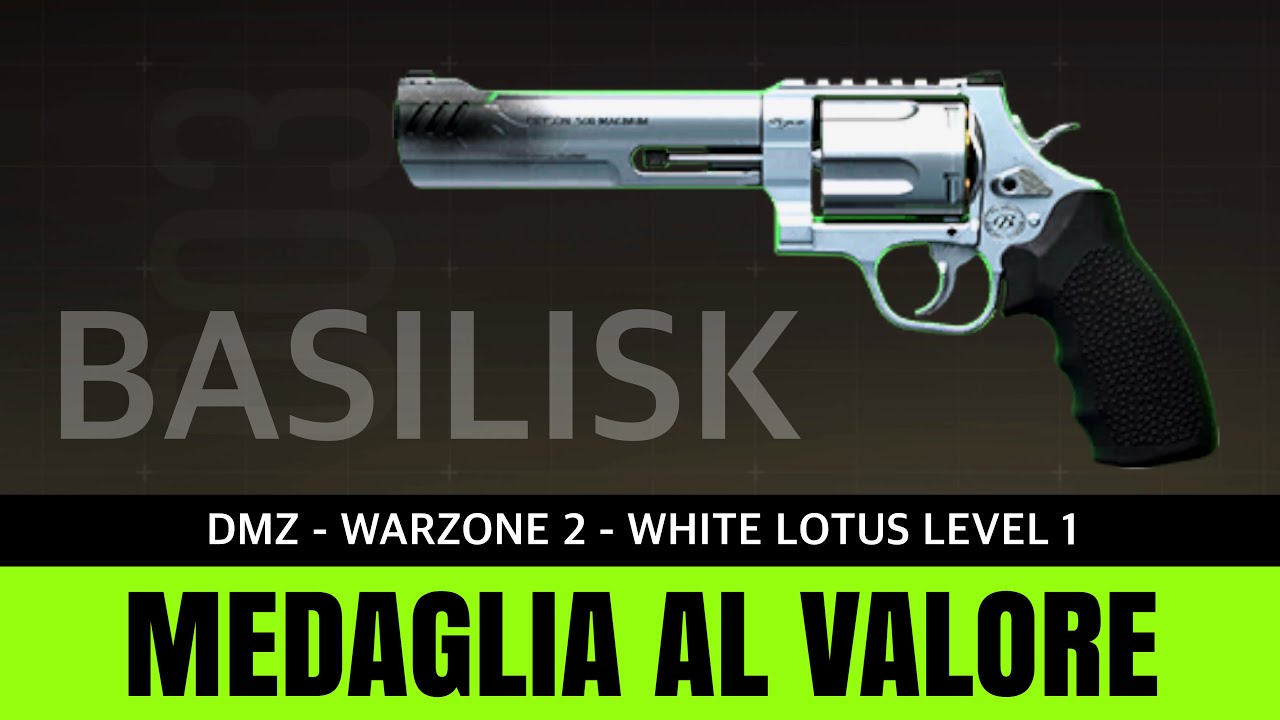 Medaglia al Valore | DMZ | Basilisk - Stazione di polizia | White Lotus Level 1 | Warzone 2