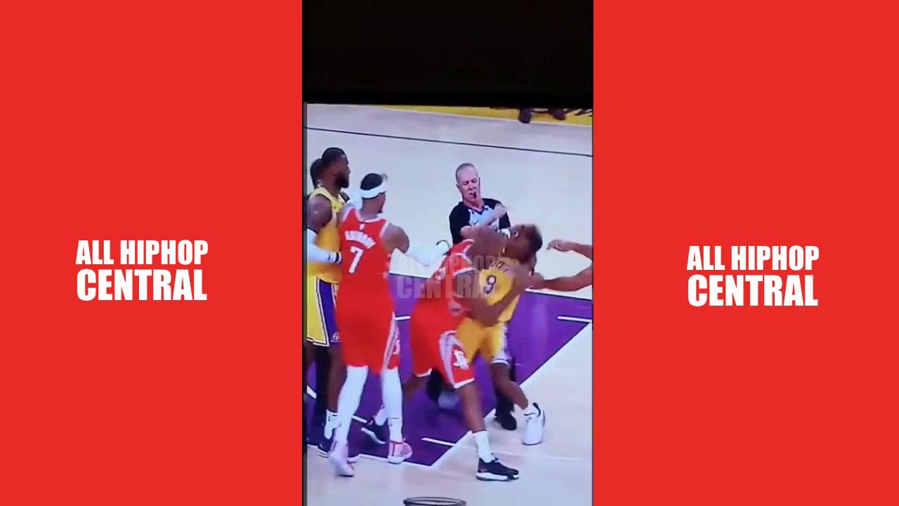 NBA Chris Paul & Rajon Rondo Throw Punches ! Brandon Ingram Sneaks a Hit!