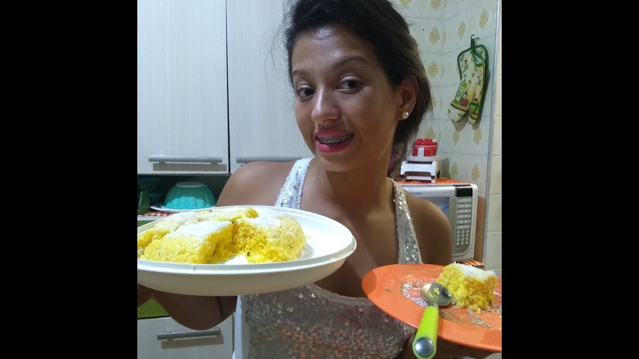 CUSCUZ DOCE DE FUBÁ EM 5 MINUTOS NO MICROONDAS  - TUPPERWARE -