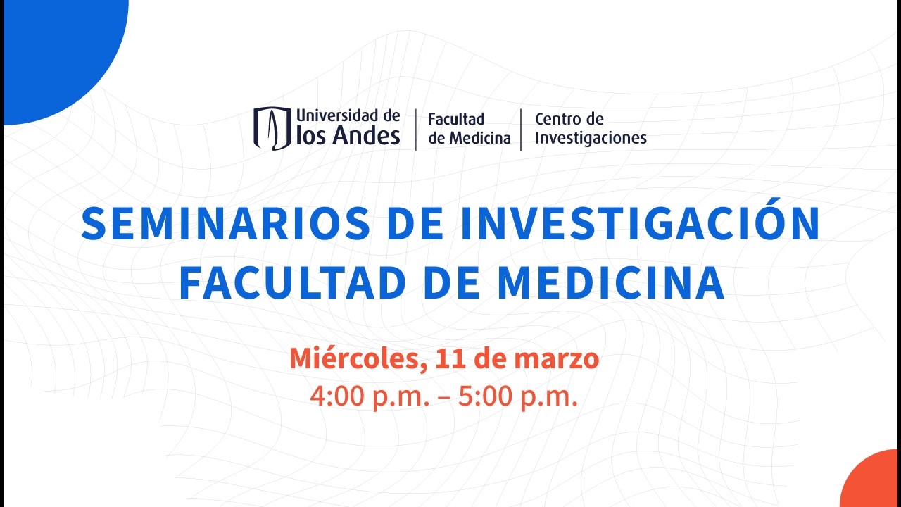 Seminarios de Investigación - Miércoles 11 de marzo de 2026