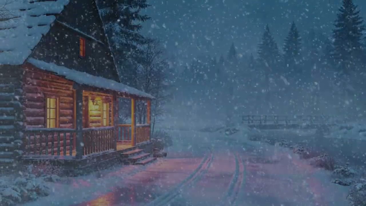 Heavy Snowfall Relaxation 🌨️ Snow Sounds for Sleep & Stress Relief – Snowvae