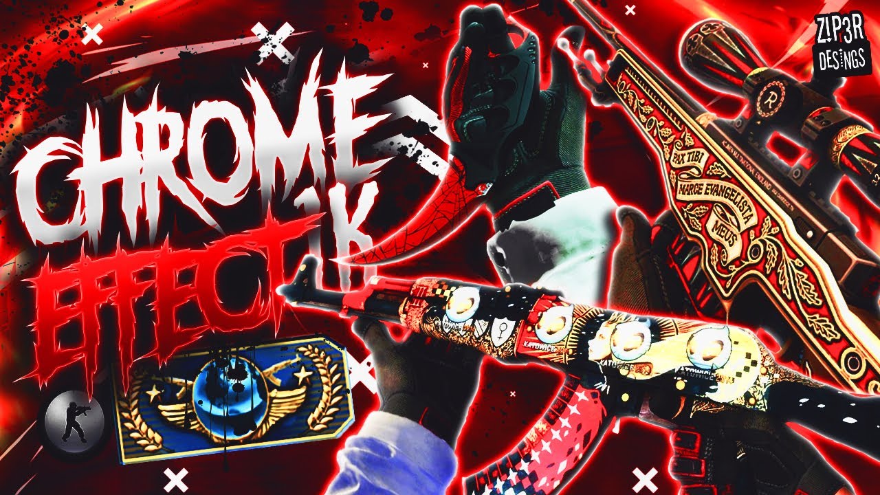 [CS1.6] CRIMSON KIMONO GLOVES | [Chrome Effect] HD SKIN PACK | CS:GO FOR CS 1.6 | Special 1k Subs❤
