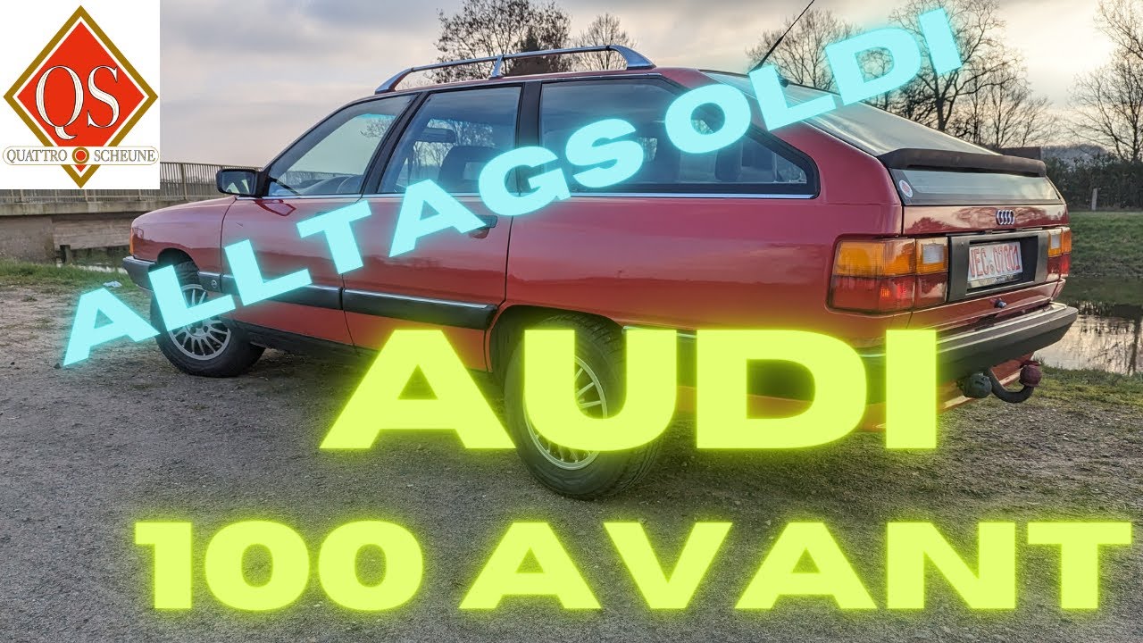Oldtimer im Alltag 👍 Audi 100 Avant Typ44
