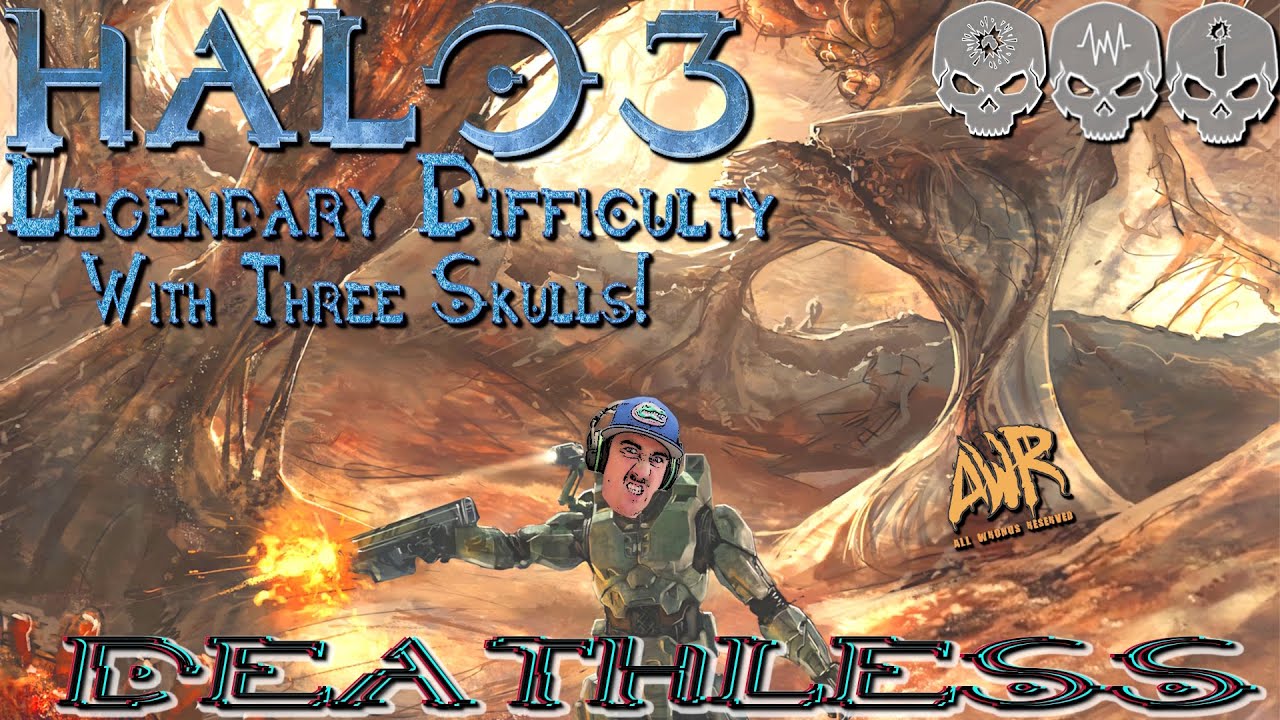 Lets Beat Cortana Deathless (iron skull) Legendary Difficulty as always  - Halo 3 !