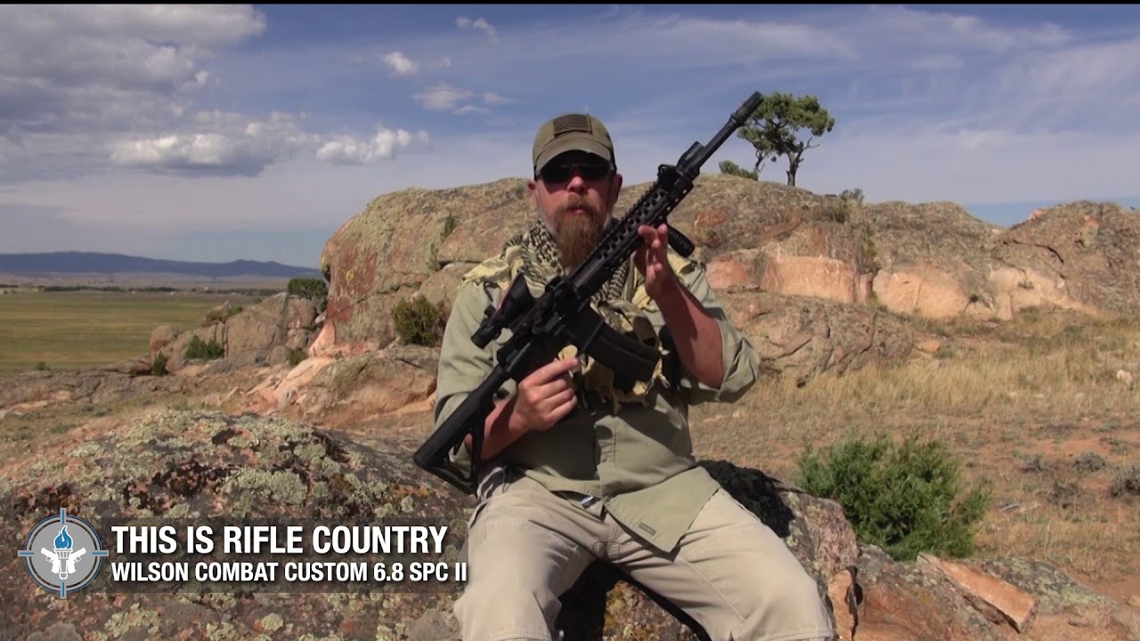Wilson Combat Rifle in 6 8 SPC II - This is Rifle Country S1 Ep3