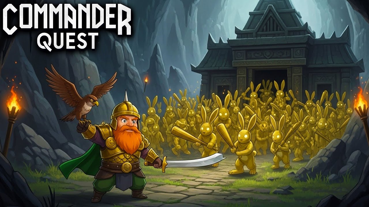 I Summoned 500 KILLER BUNNIES in Commander Quest... It Was GLORIOUS!