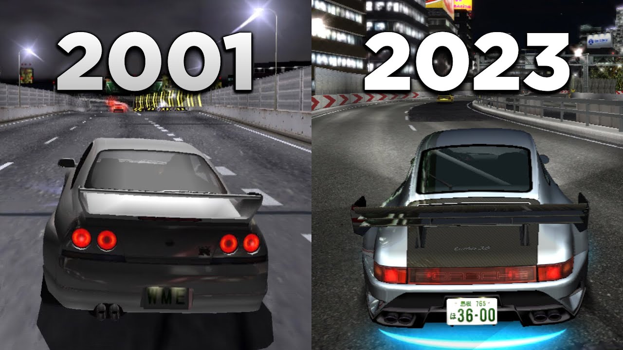 Эволюция Wangan Midnight Games (точная)