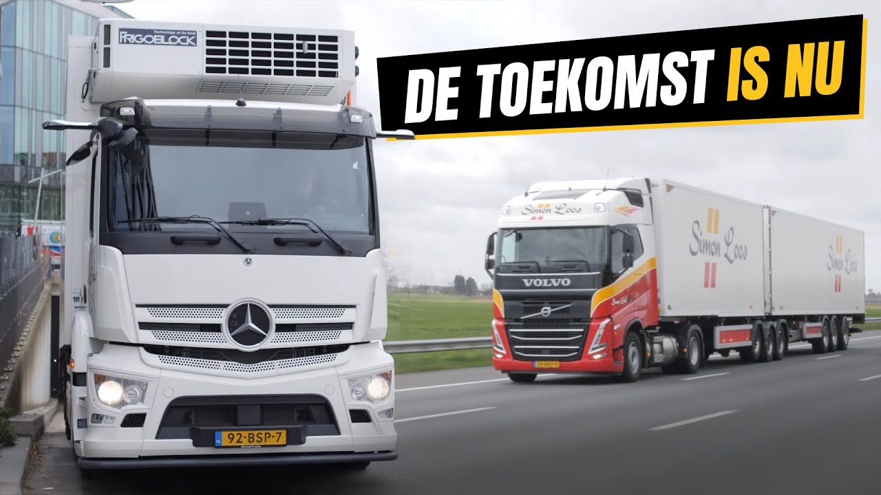 De weg richting de toekomst🌎🌳 eActros, dubbeldekkers en digitale vrachtbrief