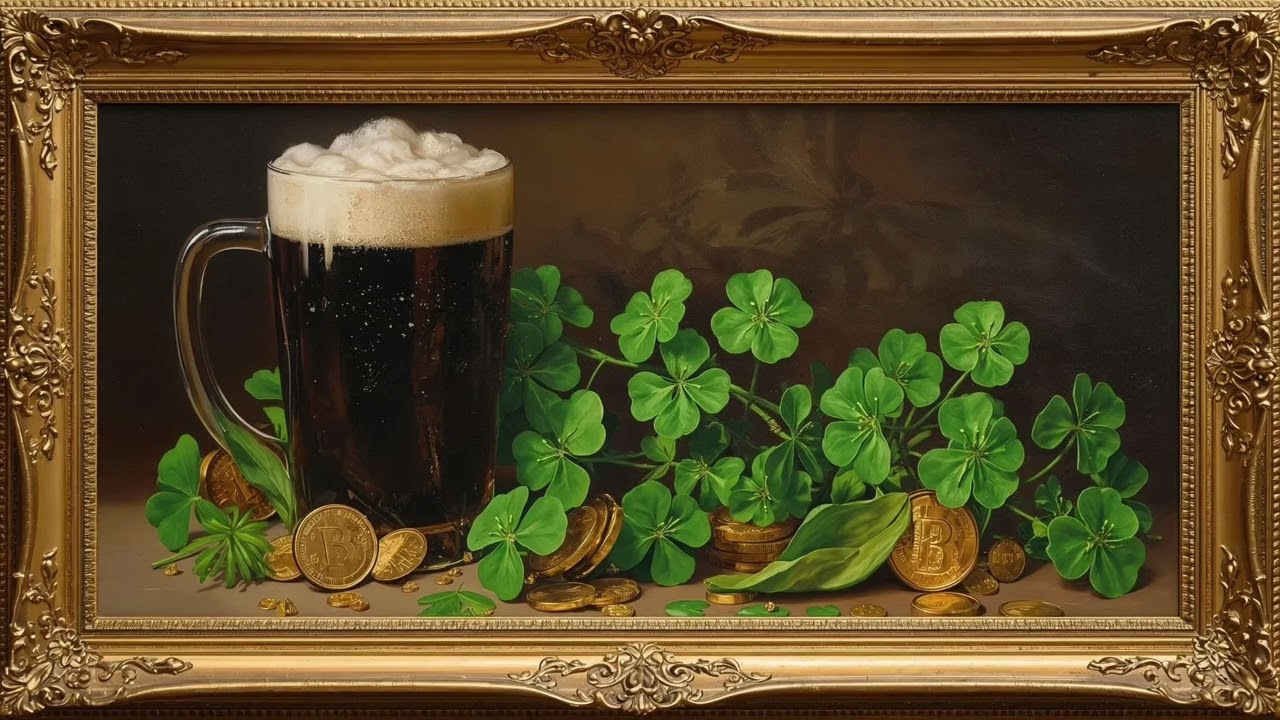Artistic Frame TV | Saint Patrick’s Day 🍀| Gold Framed TV Artwork - Oil Paintings | 1hr HD - FREE