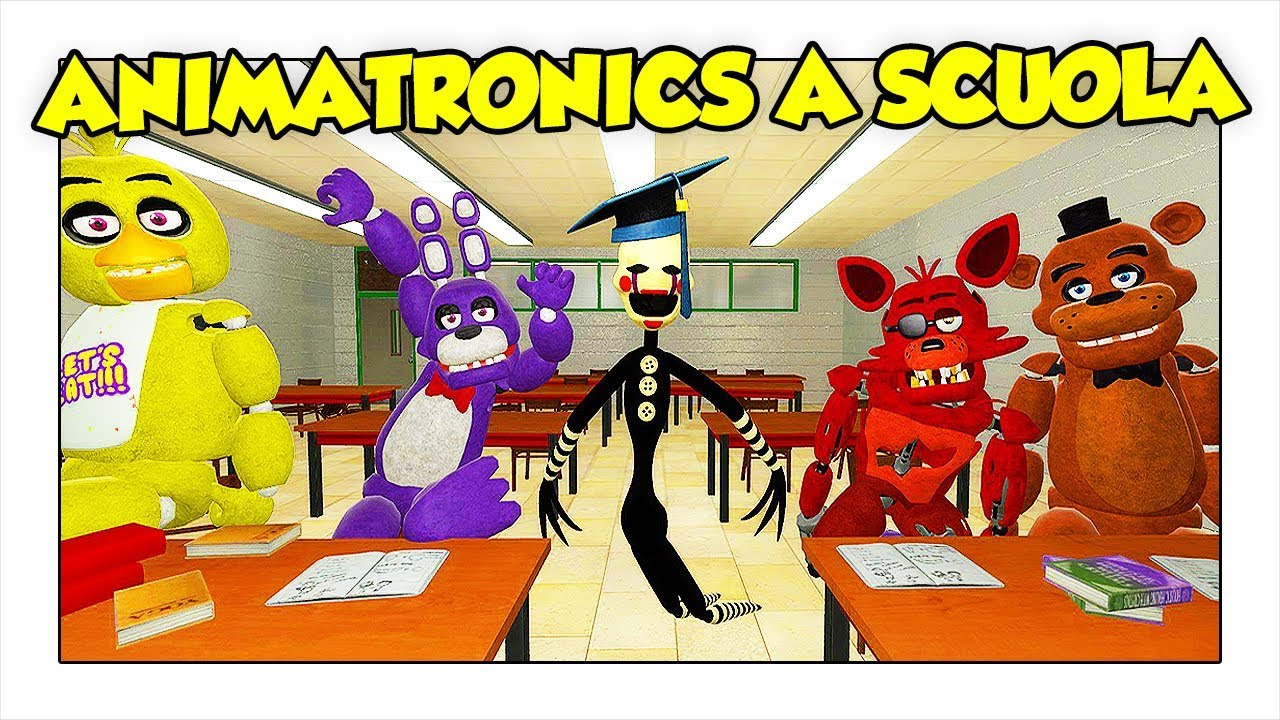 LA SCUOLA DEGLI ANIMATRONICS! - Gmod ITA Funny Moments