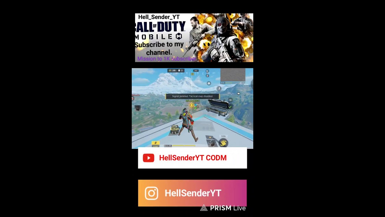 Live streaming of HellSenderYT CODM