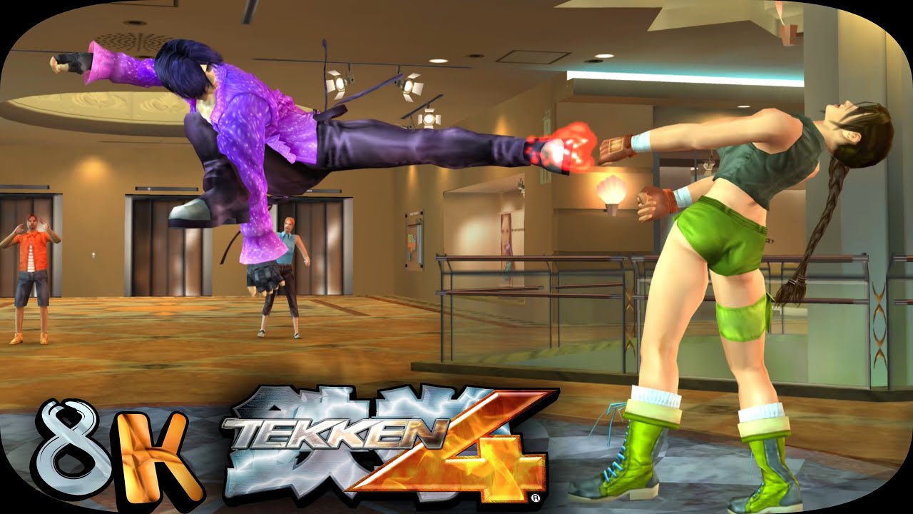 Violet Tekken 4 (Ps2) Pcsx2 8K 60 FPS UHD Playthrough