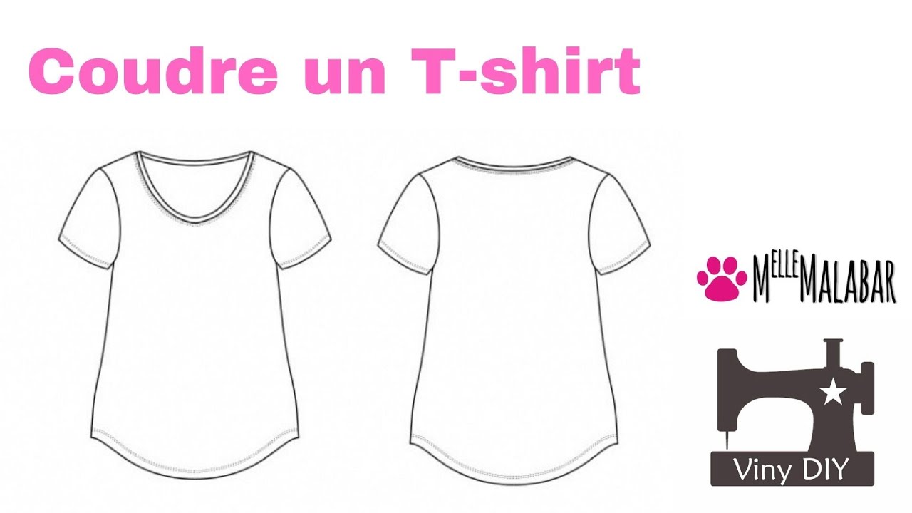Coudre un T-shirt - TUTO COUTURE