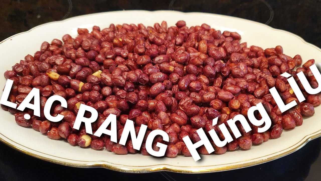LẠC RANG HÚNG LÌU / Lạc Rang/ cách làm Lạc Rang Húng Lìu tại nhà.