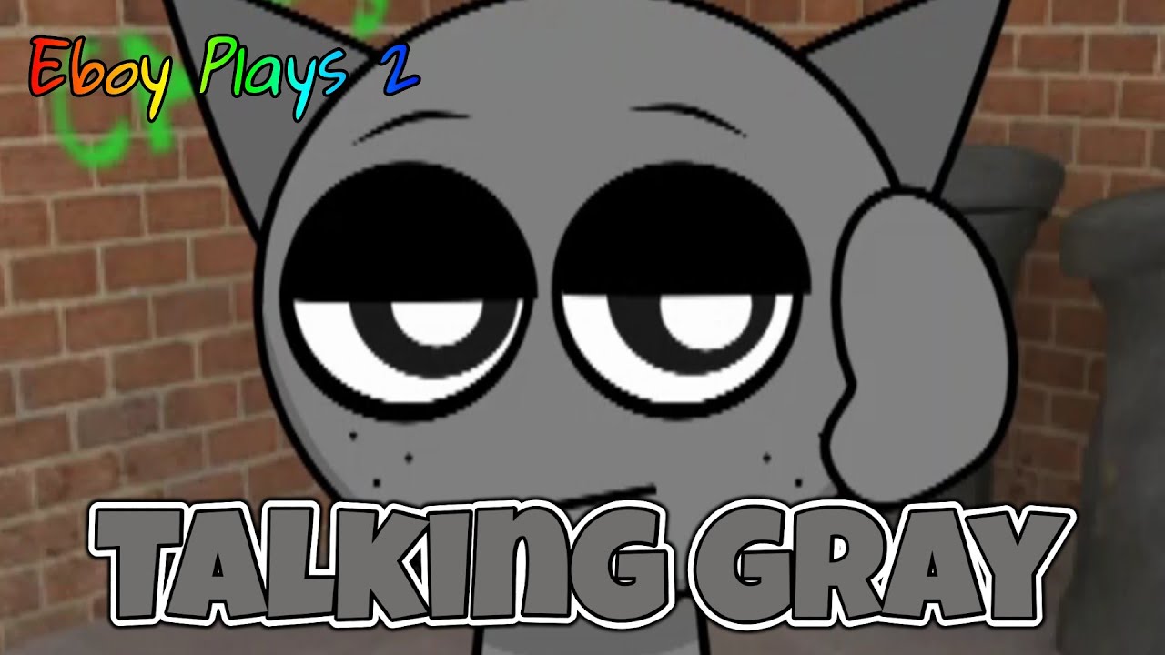 Talking Tom Cat but with Gray [Sprunki: Talking Gray]