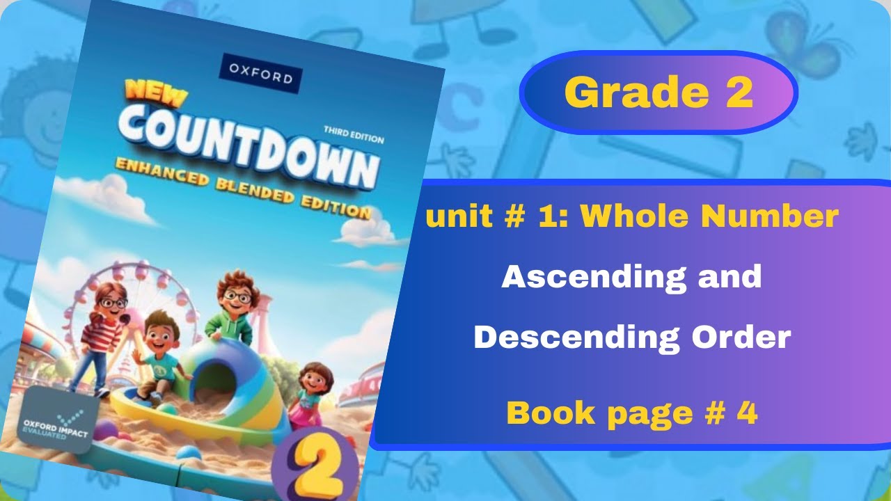 Chapter 1 | page No. 4 | Oxford New Countdown | Grade 2