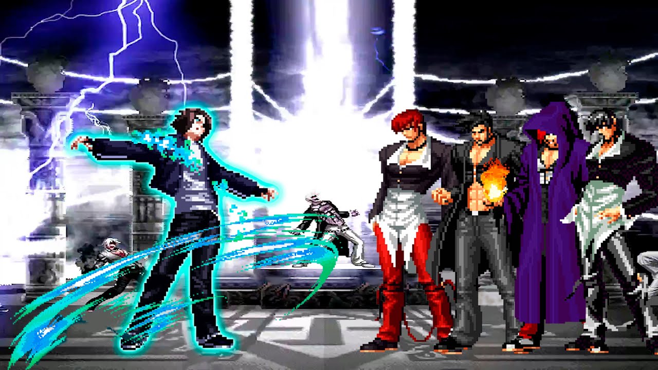 [KOF Mugen] Нео Кё против команды Иори Ягами