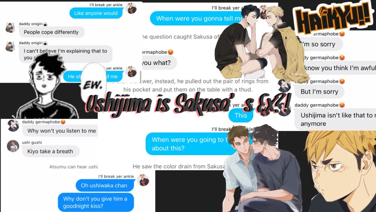 Haikyuu!! Sakuatsu Angst|| Ushijima is Sakusa's EX-BOYFRIEND?! Atsumu breaks up with Omi?!