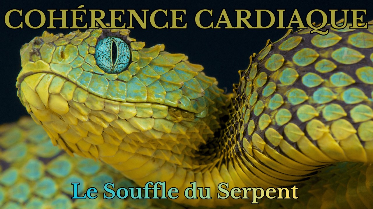 🐍 Cohérence Cardiaque – Le Souffle du Serpent Mue, Sagesse & Transformation intérieure