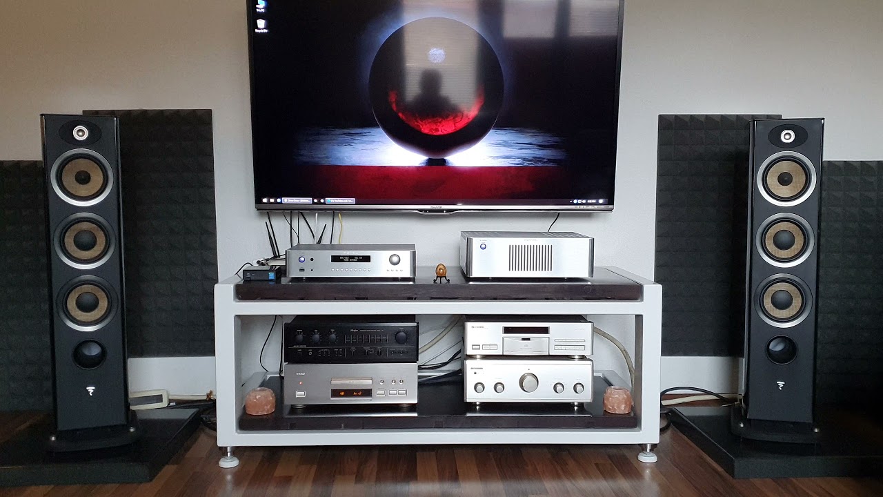 Rotel RB-1582 mk2 - Rotel RC-1572 - Teac VRDS-25x - Focal Aria-926 ( Part 1 )