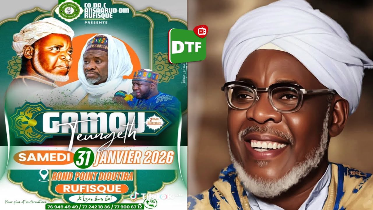 Imam Cheikh Mahi AlioCissé : Gamou teungueth edition 2026  @DTFTV 