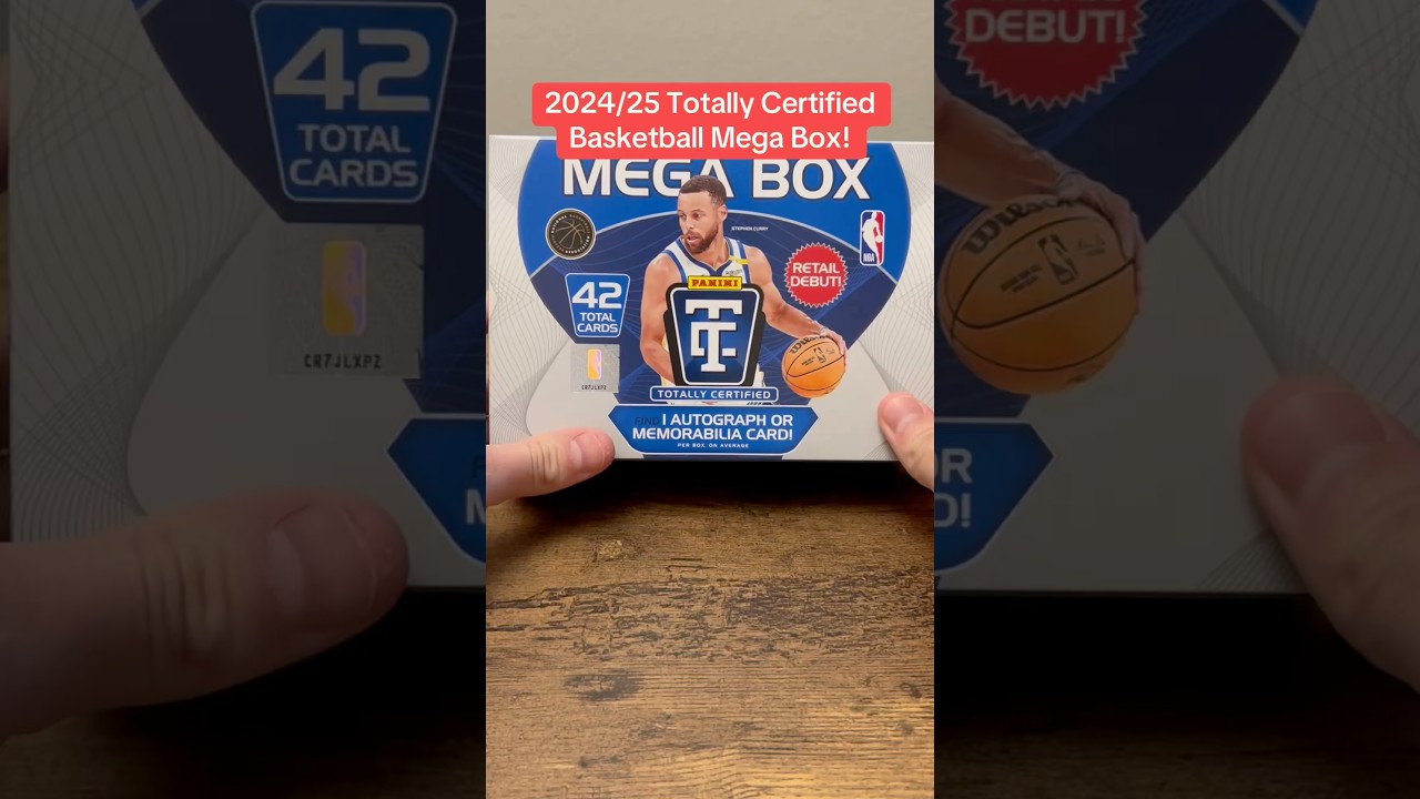 2024/25 totally certified basketball mega box! #sportscards #panini #nba #basketballcards