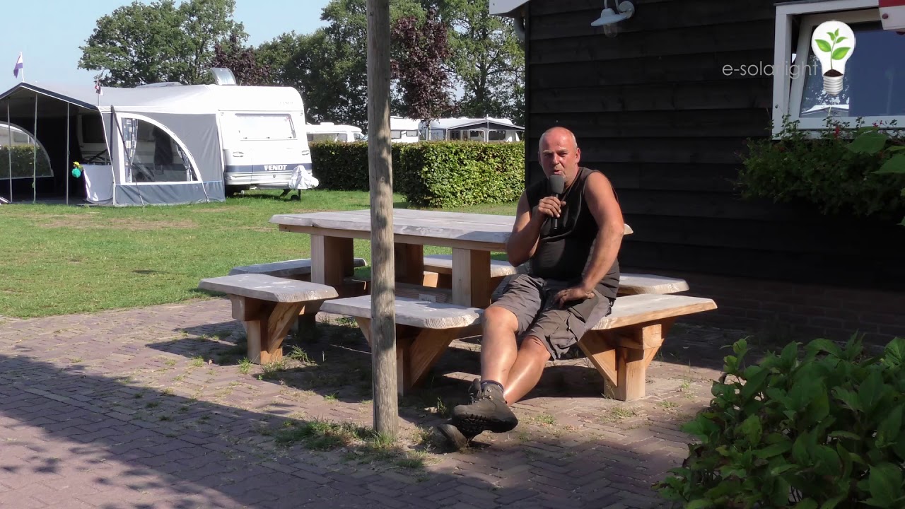 E-Solarlight - Camping-verlichtng Camping Het Noorderveld