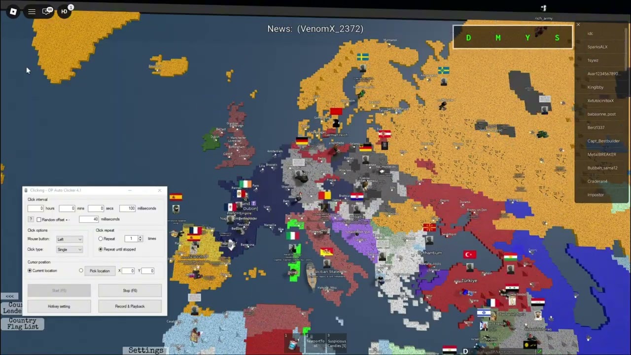 Nations Rp timelapse