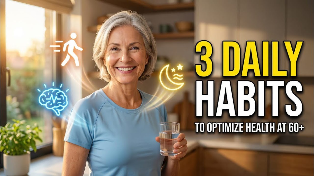 3 Daily Habits That Add 10 Years to Your Life (Science-Backed for 50+)