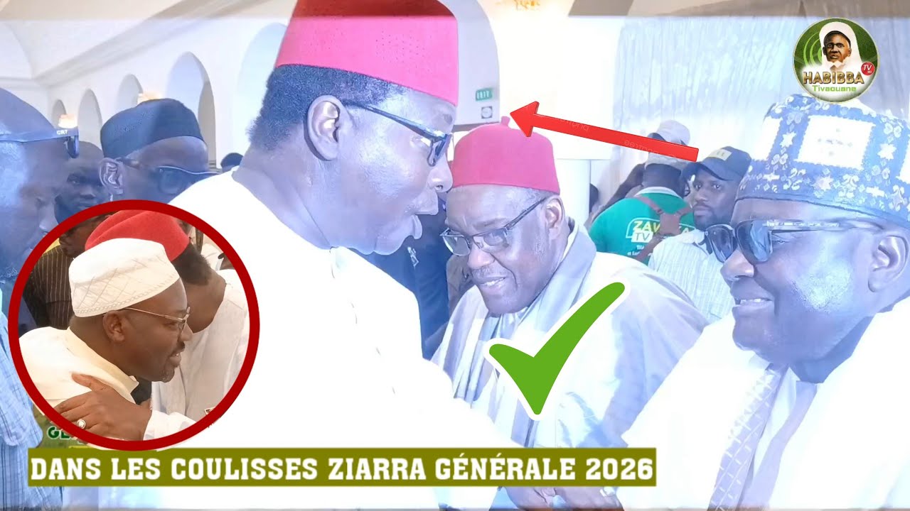 🔴Les belles rencontres dans les coulisses ZIARRA G&Eacute;N&Eacute;RALE TIVAOUANE 2026 QUE DU BONHEUR MACHALLAH SY