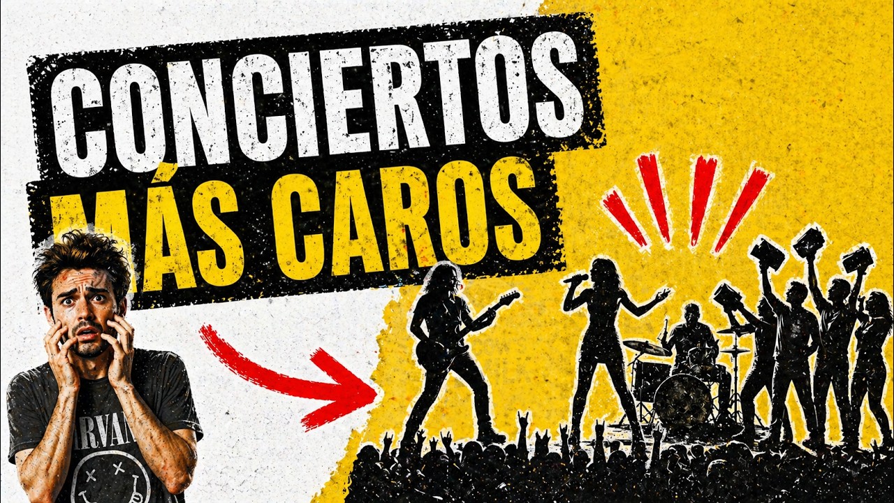 ¿Por qué son cada vez más CARAS las entradas a los conciertos? I Caso Live Nation
