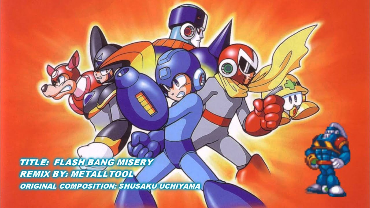 Mega Man 8 - Grenade Man Cover