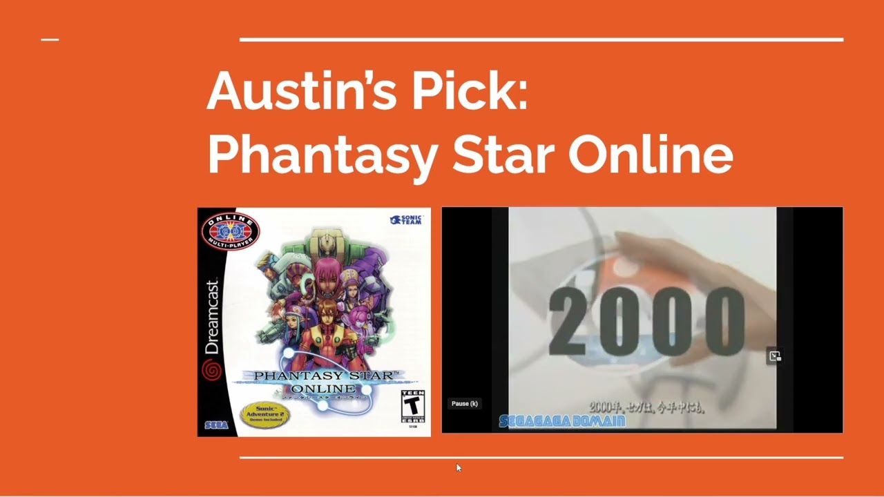 Phantasy Star Online - Dreamcast Reading List pt. 6 | streamed 09/30/25