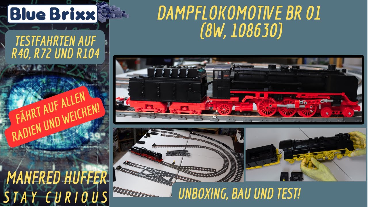 Dampflokomotive BR 01 8W von Bluebrixx (108630)