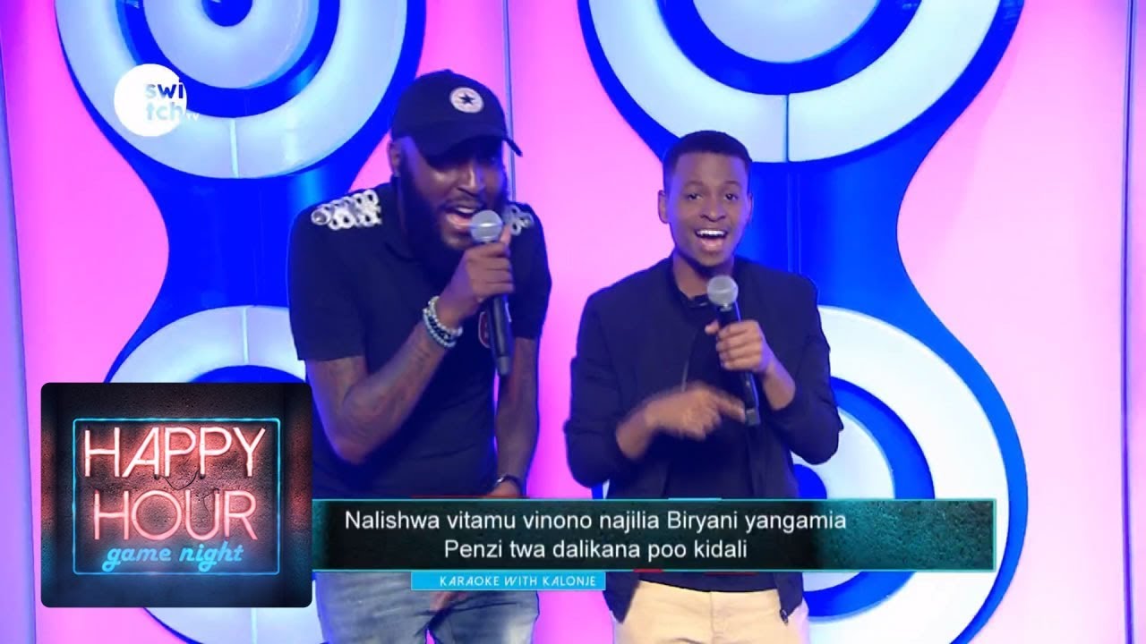 Karaoke with kalonje| Shaffie Weru and Presenter Ali massive collabo | Happy Hour KE