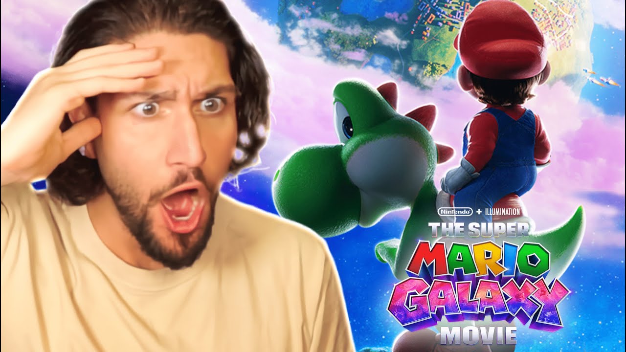 YOSHI IS FINALLY REAL - MARIO GALAXY MOVIE | Gamecage Reacts