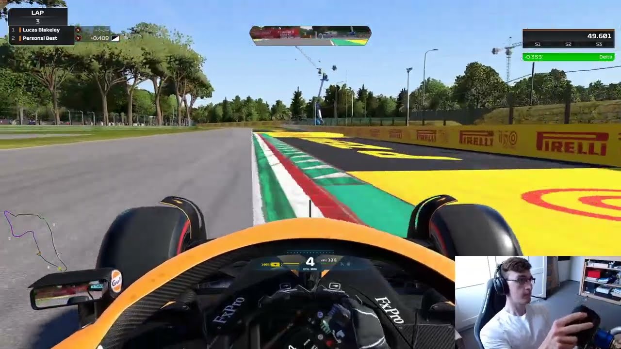 F1 22 Imola World Record | 1:14.343 | Lucas Blakeley
