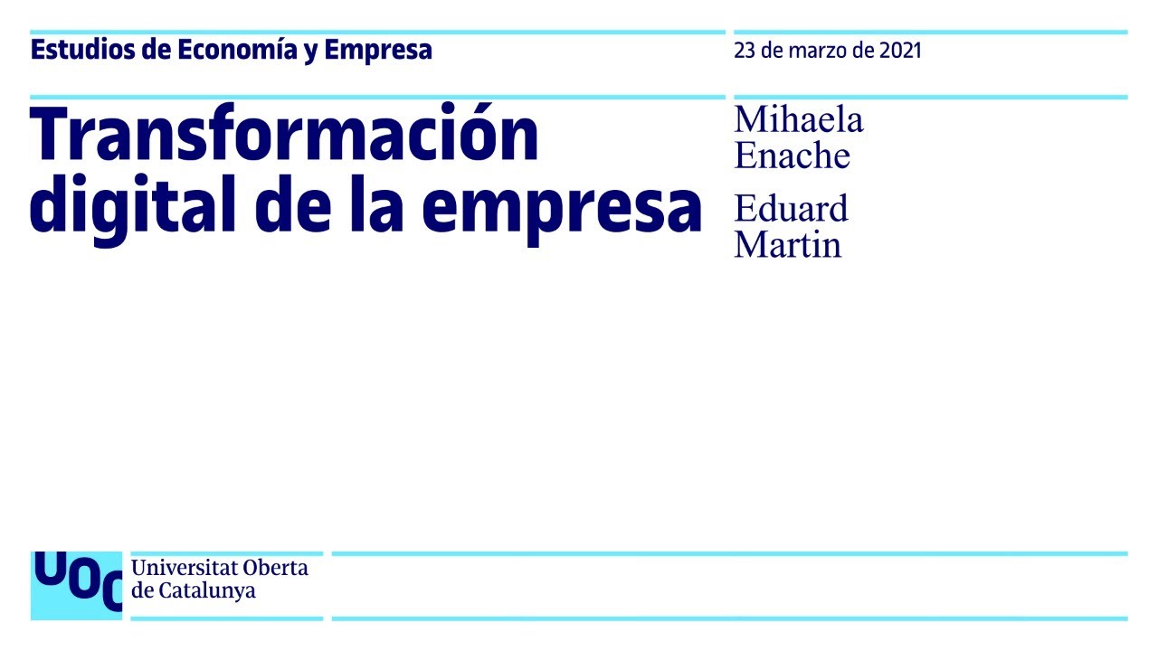Transformación digital de la empresa