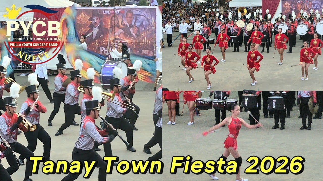 Pilillia Youth Concert Band | Tanay Town Fiesta 2026 | Drill , Group & Solo Majorette Exibition 