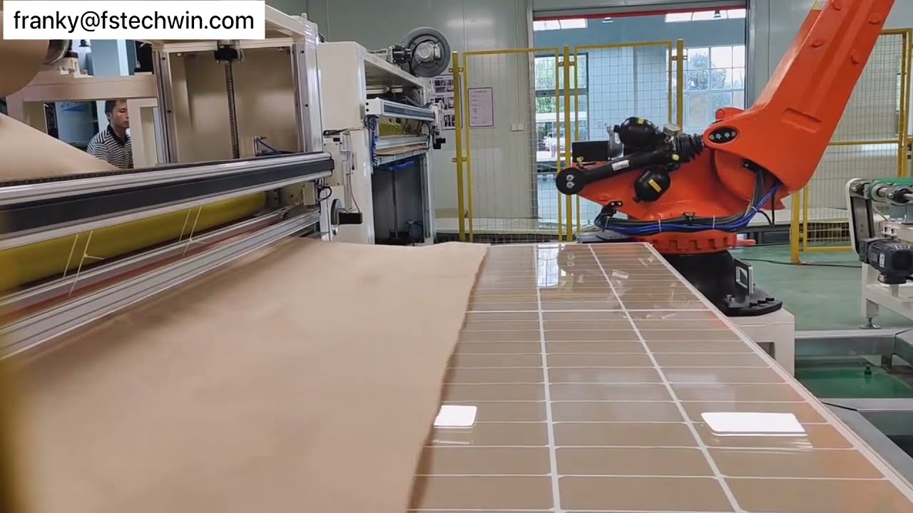 Solar glass production line: fully automatic smart glass processing factory