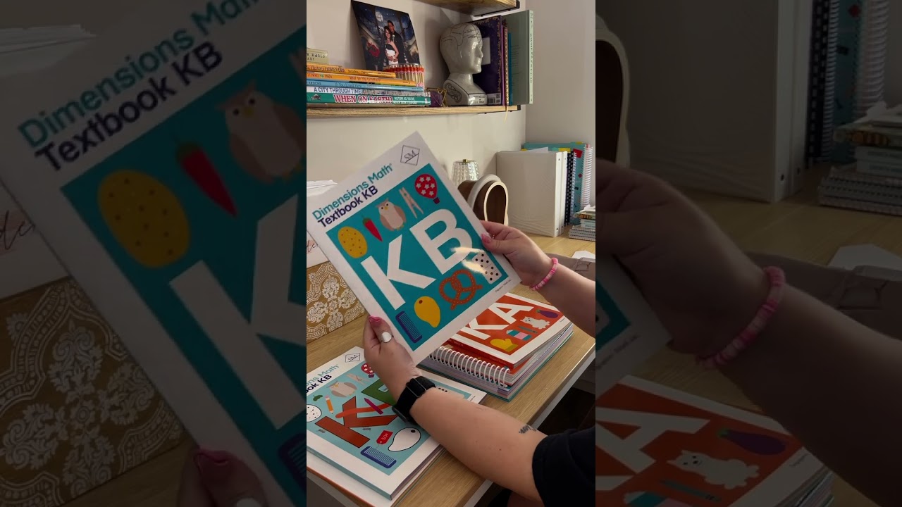 Unboxing Kindergarten Homeschool Math Curriculum | Singapore Math
