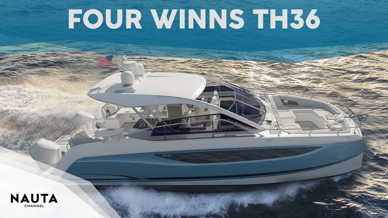 Four Winns TH36 - POV Catamaran tour esterni e cabine