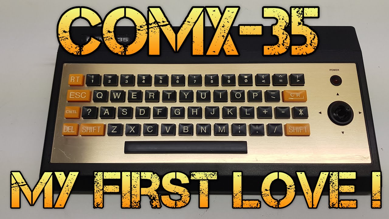 Comx-35 My First Love - Unboxing of Vintage Computers -
