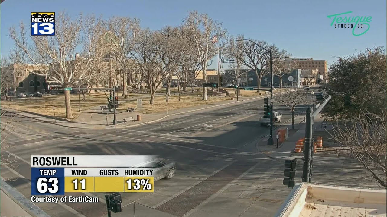 Warm, dry and breezy conditions move in through the week
