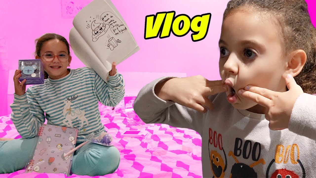 VLOG - les FILLES HEUREUSES - JOURNEE avec NOUS